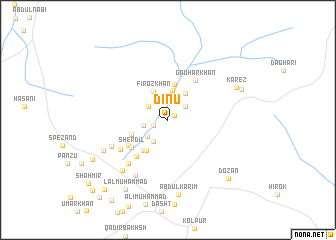 map of Dīnu