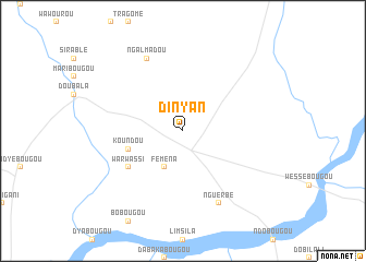 map of Dinyan