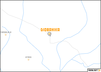 map of Diobahika