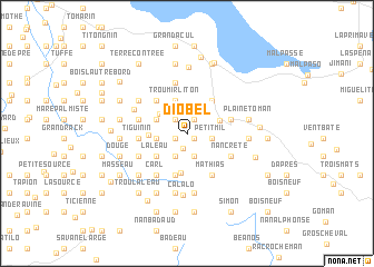 map of Diobel