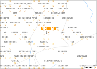 map of Diobène