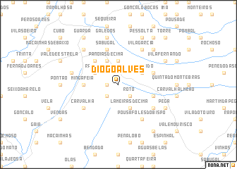 map of Diogo Alves