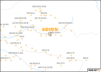 map of Dioknisi