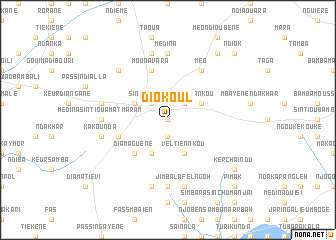 map of Diokoul