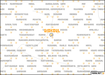 map of Diokoul