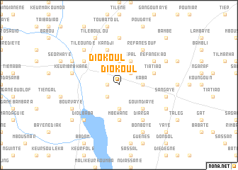 map of Diokoul