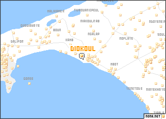 map of Diokoul