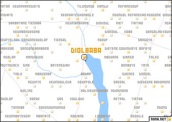 map of Diol Baba