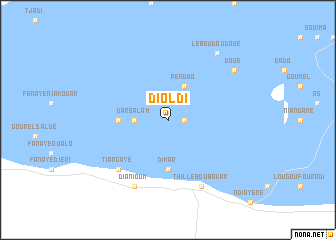 map of Dioldi