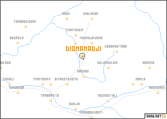 map of Diomamadji