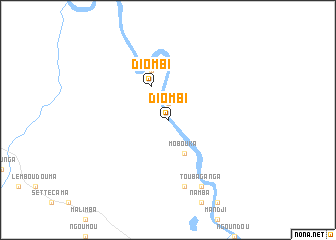 map of Diombi