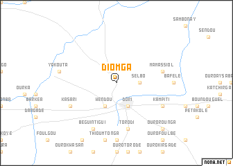 map of Diomga