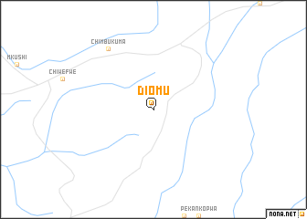 map of Diomu