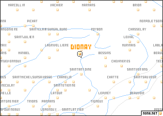 map of Dionay
