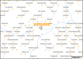 map of Diondiona