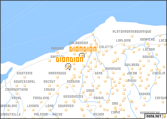 map of Diondion