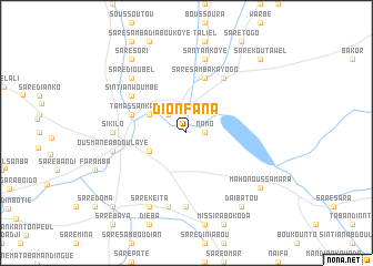 map of Dionfana