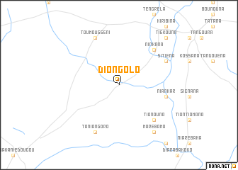 map of Diongolo