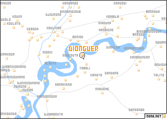 map of Dionguer