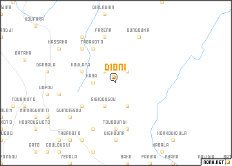 map of Dioni