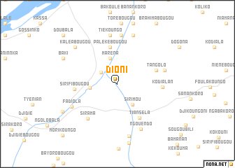 map of Dioni