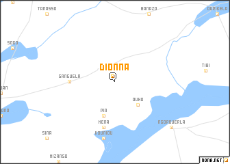 map of Dionna