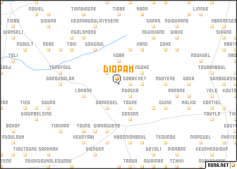 map of Diopam