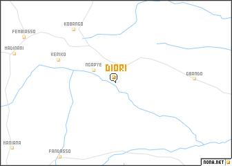 map of Diori