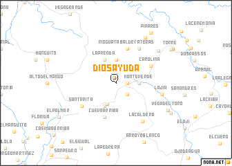 map of Dios Ayuda