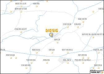 map of Diosig