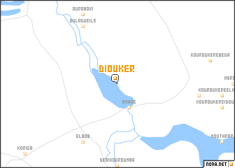 map of Diouker