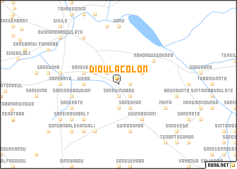 map of Dioulacolon