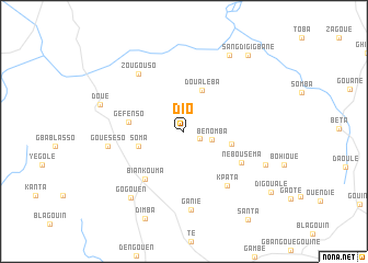 map of Dio