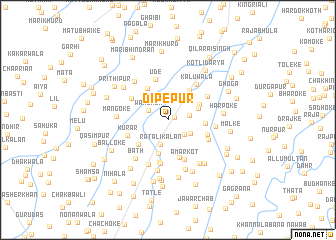 map of Dipepur