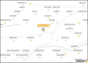 map of Diphacı