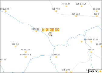 map of Dipianga