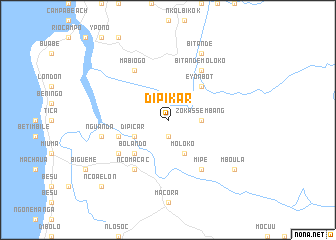 map of Dipikar