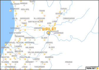 map of Dipilat