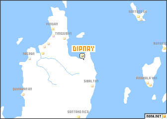 map of Dipnay