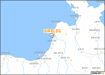 map of Dipolog