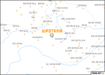 map of Dipotamiá