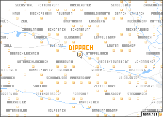 map of Dippach