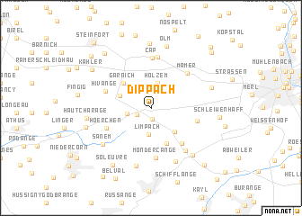 map of Dippach