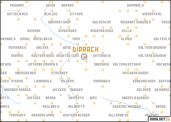 map of Dippach