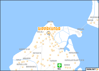 map of Dippa Kunda