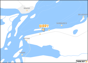 map of Dippy