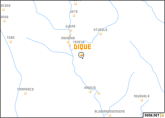 map of Dique