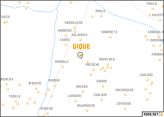 map of Dique