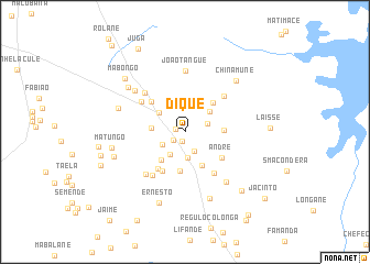 map of Dique