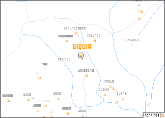 map of Diquia